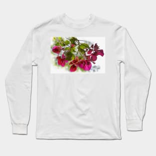 Bougainvillea Light And Subtle Long Sleeve T-Shirt